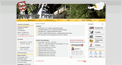 Desktop Screenshot of gemeinde.piesendorf.at